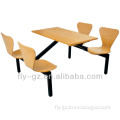wooden tables and chairs for restaurant